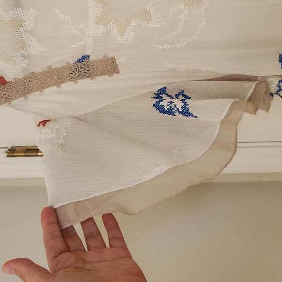 Anthropologie Floral Embroidered Blouse - Picture 4 of 6